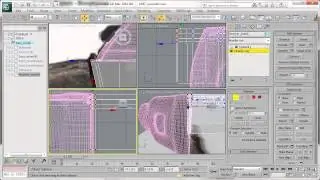 AK-47 Modeling Timelapse (3Ds Max) Part 2/7