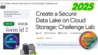 Create a Secure Data Lake on Cloud Storage: Challenge Lab | Form Id 2 | 
