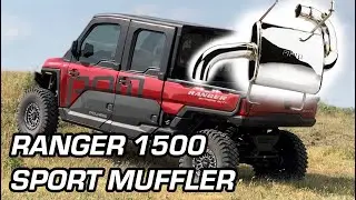 Awesome Sounding Sport Muffler and Header for the NEW Ranger 1500 from RPM SxS!