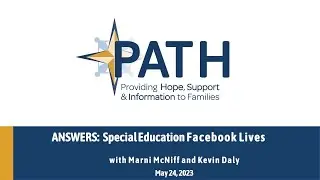 Answers  Special Ed Live May 23