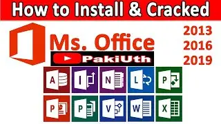 How to Install & Cracked Office 2019 | All In One Office