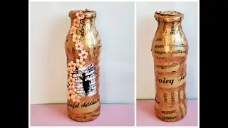 Sticlă decorată în stil muzical