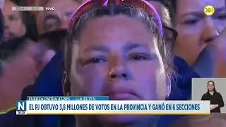 El PJ obtuvo 3,8 millones de votos en la provincia y ganó en 6 secciones │N20:30│ 08-09-25