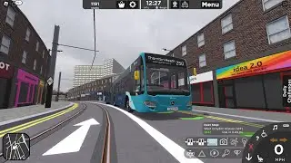 Croydon The London Transport Game 250 oda visza egy Mercedes Citaro C2 G Arrivás