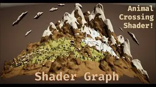 Unity animal crossing shader - curved world shader using shader graph