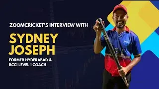 With Sydney Joseph - Former Hyderabad U19 and BCCi Level 1 Coach