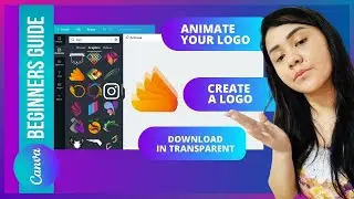 Canva Logo Guide: How To Make A Circle Logo in Canva  | Downloading And Animation Canva Tutorial