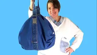 НОВАЯ СУМКА-25 ИЗ ДЖИНСОВ 👜 УМНАЯ УТИЛИЗАЦИЯ