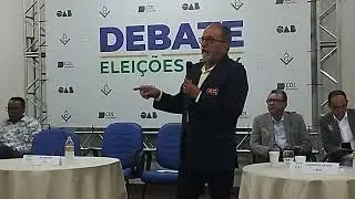 DEBATE:  CANDIDATOS A PREFEITO EDUARDO HAGGE E ALFREDO CABRAL DEBATEM PROJETOS PARA ITAPETINGA