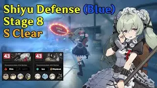 Shiyu Defense (Blue) Stage 8  - Soldier 11 / Corin the mad maid slices enemies | Zenless Zone Zero