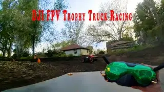 DJI HD FPV Trophy Track Racing!