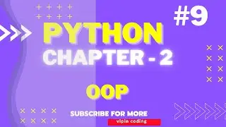 Python OOPS Concepts | Python OOP Tutorial | Python Classes and Objects | Python | vipin coding