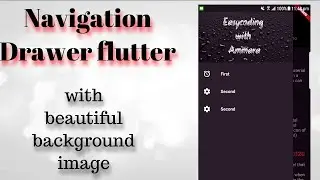 3 Flutter full project |  How to create navigation drawer in flutter | Codding app in  flutter