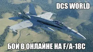 DCS World | Бои в онлайне на F/A-18C