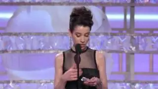 Johnny Depp Presenting at Golden Globes