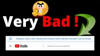 Channels will no longer be able to hide their subscriber count on YouTube