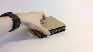 Recycled 4 Panel CD Case