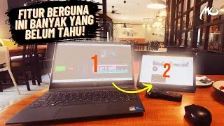 Fitur SECOND SCREEN; Tablet Android jadi layar kedua Laptop!