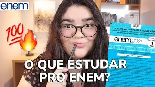 🔥 FOQUE NISSO! O QUE É MELHOR ESTUDAR PRO ENEM?