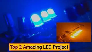 Top 2 Amazing Electronic Project | LED Circuit Project | DIY Electronic Circuit | LED Chaser