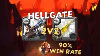 2v2 Hellgate - One Shot Crossbow & Bloodletter | Albion Online