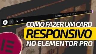 Como criar um card responsivo no Elementor (rápido e fácil)  - Robert UX