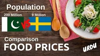 Daily Shopping in Sweden vs Pakistan