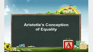 Aristotle’s Conception of Equality
