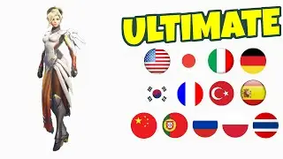 Overwatch 2 - MERCY'S Ultimate in ALL Languages!