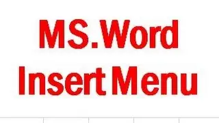 ms.word tutorials in english