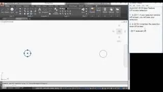 AutoCAD 2018 New Feature - Off screen selection