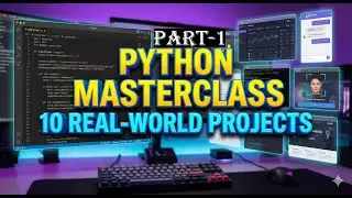 Python From Scratch to Expert: Build 10 Apps (Full Course) | Build 10 Python Apps in One Video
