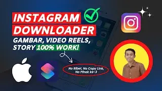 Cara Download Gambar, Video Reels, Story di Instagram Tanpa Aplikasi Tanpa Copy Link