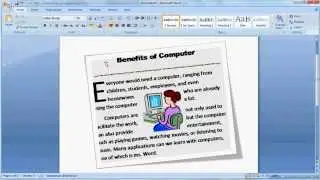 Microsoft Word tutorial |Convert text to image in word