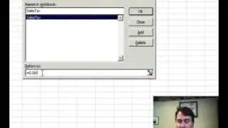 Named Constants in Excel