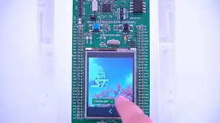STM32F429 Discovery board - TouchGFX demo Running using only one framebuffer (internal RAM)
