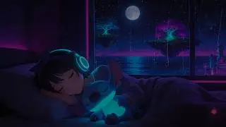 No Ads 🌧️ Gentle Rain & Piano | Fall Into Sleep Instantly – Healing Stress & Anxiety