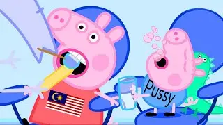 Peppa Pig Asian (The dentist) #peppapig #asian