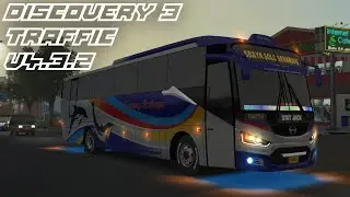 Kodename Traffic Bus Laksana DISCOVERY 3 | BUSSID V4.3.2