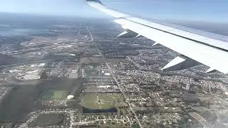 Increíble aterrizaje en Orlando Florida suscríbete a mi canal