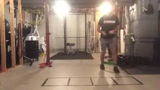 Mini Band Staggered Lateral Walk