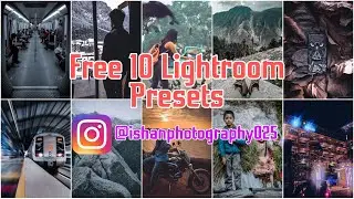 Free 10 New Lightroom Preset Pack | How to Install Lightroom Preset | Lightroom | Giveaway.