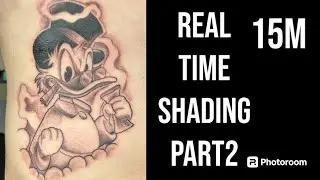 Scrooge mc Duck Tattoo pt2, Real Time Shading, WOS E60