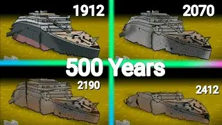 TITANIC Sunk in 500 years🚢