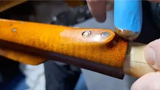 Heckel bassoon re-finish: final stages
