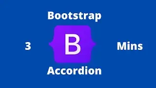 Create an Accordion using Bootstrap without CSS