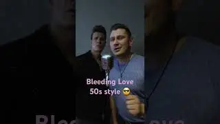 Bleeding Love 50s style. New music on Friday. 