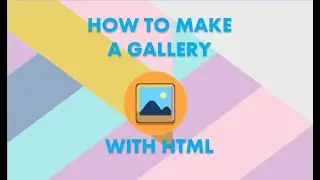 HOW TO MAKE A SAPLE GALLERY WITH HTML/NO JAVASCRIPT OR CSS REQUIRED