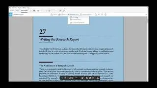 Using Acrobat’s text recognition tool