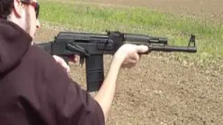 Me shooting AK47 